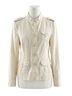 Zara 100% Linen Ivory Jacket Size M - photo 1