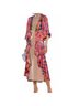 Alice + Olivia 100% Poly Floral Multi Color Silk Cardigan Size M - photo 4