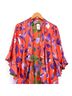 Alice + Olivia 100% Poly Floral Multi Color Silk Cardigan Size M - photo 12