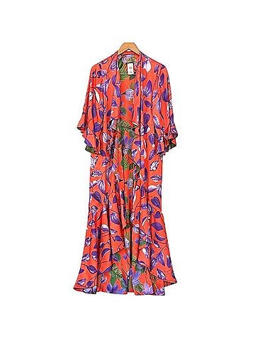 Alice + Olivia Dandi Silk Cardigan (view 1)