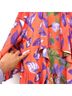 Alice + Olivia 100% Poly Floral Multi Color Silk Cardigan Size M - photo 9