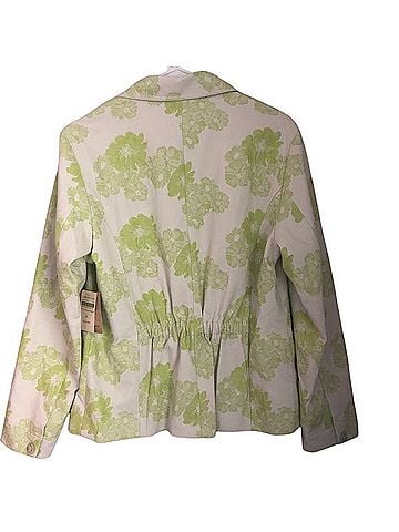 Coldwater Creek Floral Jacquard Blazer Blazer (view 2)