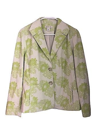 Coldwater Creek Floral Jacquard Blazer Blazer (view 1)