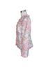 Boston Proper 100% Polyester Floral Pink Ivory Blazer Size 12 - photo 8