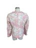 Boston Proper 100% Polyester Floral Pink Ivory Blazer Size 12 - photo 9