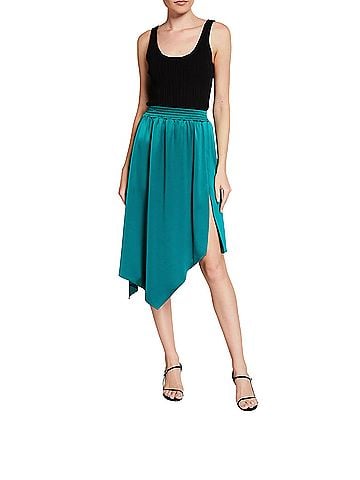 Alice + Olivia Alice +Olivia Silk Skirt (view 1)