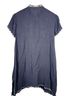 Johnny Was 100% Rayon 100% Polyester Gray Short Sleeve Blouse Size S - photo 2