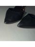 M. Gemi 100% Leather Black Heels Size 7 1/2 - photo 7