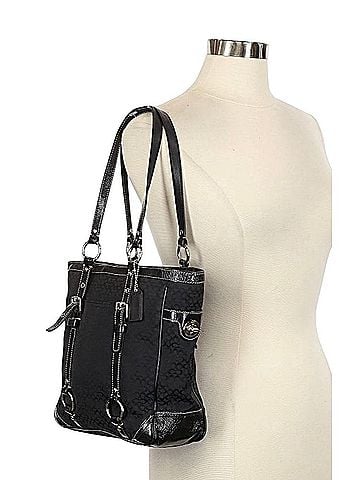 Coach Leather Tote (view 2)