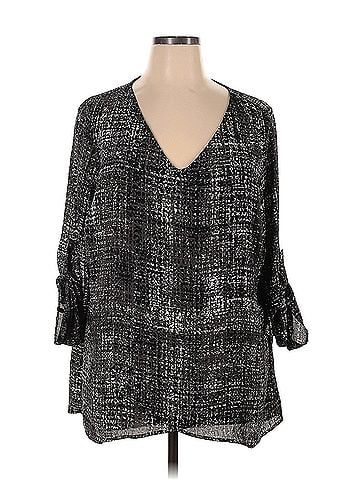 Apt. 9 Apt. 9 3/4 Sleeve Blouse (view 1)