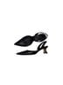 M. Gemi 100% Leather Black Heels Size 7 1/2 - photo 2