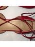 Stuart Weitzman 100% Suede Red Flats Size 9 1/2 - photo 4