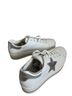 Steve Madden White Silver Sneakers Size 9 - photo 1