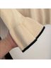 Veronica Beard 100% Cashmere Ivory Cashmere Pullover Sweater Size M - photo 4