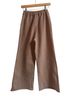 TKEES 100% Cotton Brown Casual Pants Size S - photo 2