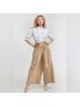 Batsheva 100% Cotton Tan Khakis Size 4 - photo 4