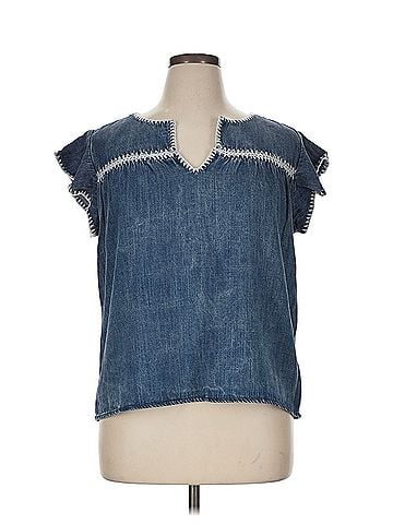Rails Short Sleeve Blouse (view 1)