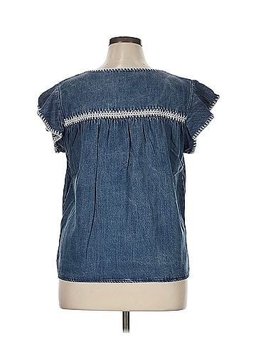 Rails Short Sleeve Blouse (view 2)