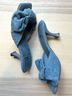 Jeffrey Campbell Blue Sandals Size 7 - photo 3