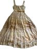 Taylor 100% Polyester Floral Multi Color Burgundy Ivory Cocktail Dress Size 8 - photo 1