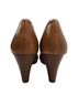 Sofft 100% Leather Solid Brown Heels Size 7 - photo 8