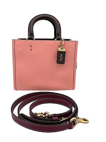 Coach Rogue 17 Colorblock Leather Tote (view 1)