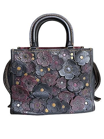 Coach Rogue 25 Leather Satchel (view 1)