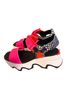 Sorel Pink Black White Blue Sandals Size 7 - photo 2