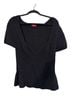 STAUD Black Short Sleeve Blouse Size L - photo 5
