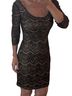 Guess Black Cocktail Dress Size 2 - photo 1