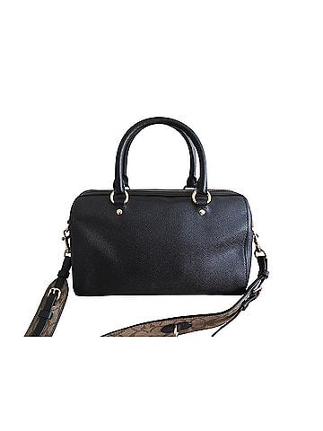 Coach Medium Rowan Leather Satchel (view 2)