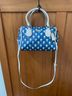 Coach Floral Blue White Leather Satchel One size - photo 3