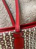 Tory Burch 100% Other Print Red Burgundy Ivory Shoulder Bag One size - photo 9