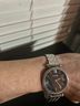 Fossil Silver Black Watch Size S - photo 3