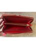 Tory Burch 100% Other Print Red Ivory Wallet One size - photo 5