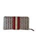 Tory Burch 100% Other Print Red Ivory Wallet One size - photo 2