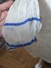 Ella Moss Floral White Blue Swimsuit Cover Up Size M - photo 3