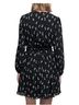 Maje Floral Black Cocktail Dress Size S - photo 2