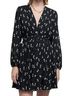 Maje Floral Black Cocktail Dress Size S - photo 1