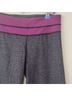 Lululemon Athletica Gray Purple Leggings Size 26 waist - photo 6