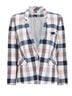 Veronica Beard Graphic Blue Pink Blazer Size 8 - photo 4
