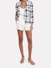 Veronica Beard Graphic Blue Pink Blazer Size 8 - photo 5