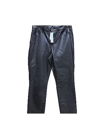 White House Black Market Faux Leather Pants (view 1)