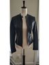 Express Black Faux Leather Jacket Size S - photo 5