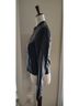 Express Black Faux Leather Jacket Size S - photo 3