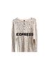 Express White Pullover Sweater Size XS - photo 1