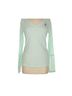 Reebok Multi Color Green Long Sleeve Blouse Size M - photo 1