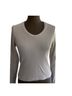ASOS Tan White Long Sleeve T-Shirt Size M - photo 1