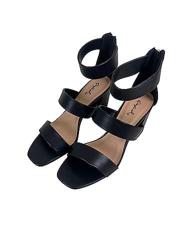 Qupid Luxe Dorcas Heels (view 2)