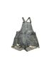 Title Unknown Blue Overall Shorts Size 4 - photo 1